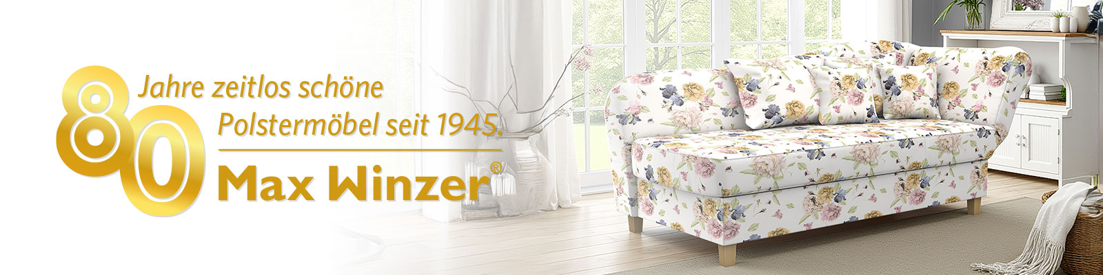 80 Jahre Polstermöbel von Max Winzer®