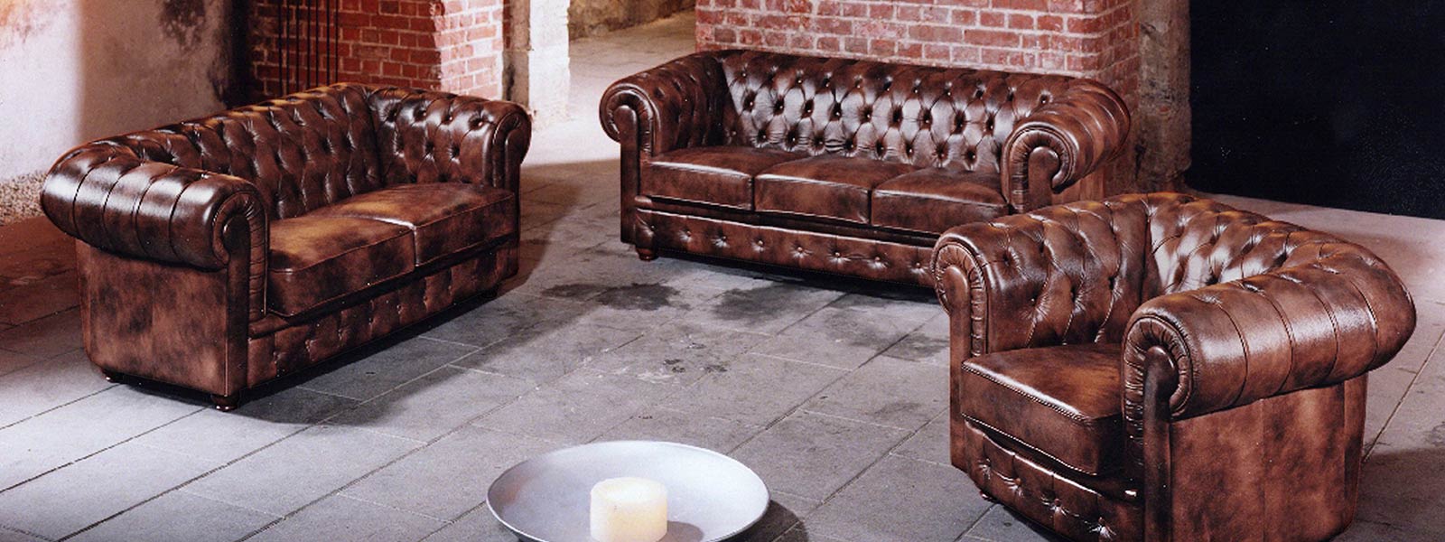 Chesterfield Garnitur Bristol