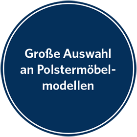 Große Auswahl an Polstermöbelmodellen